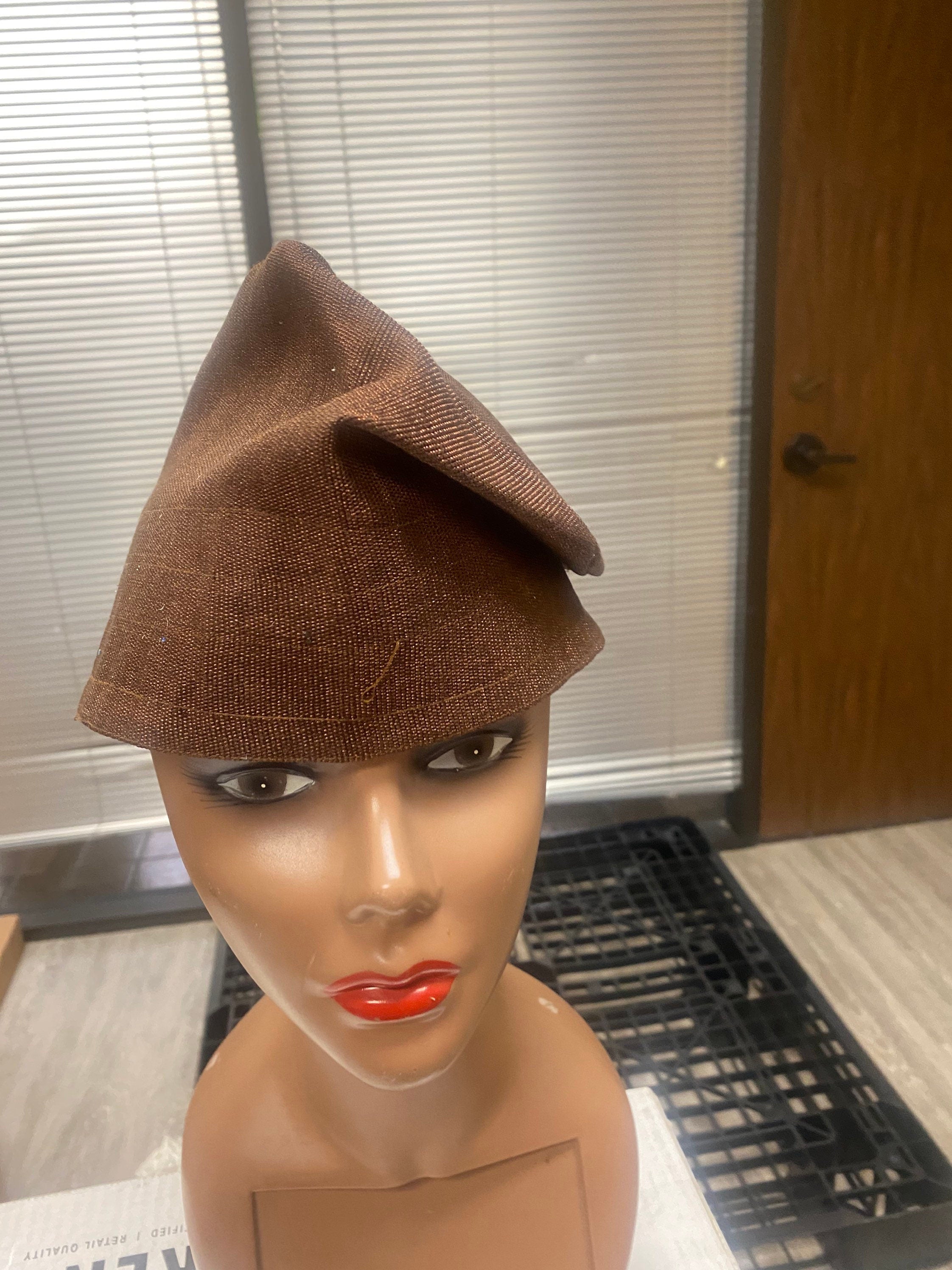 Aso oke Cap, Yoruba Fila, Hat for men, groom